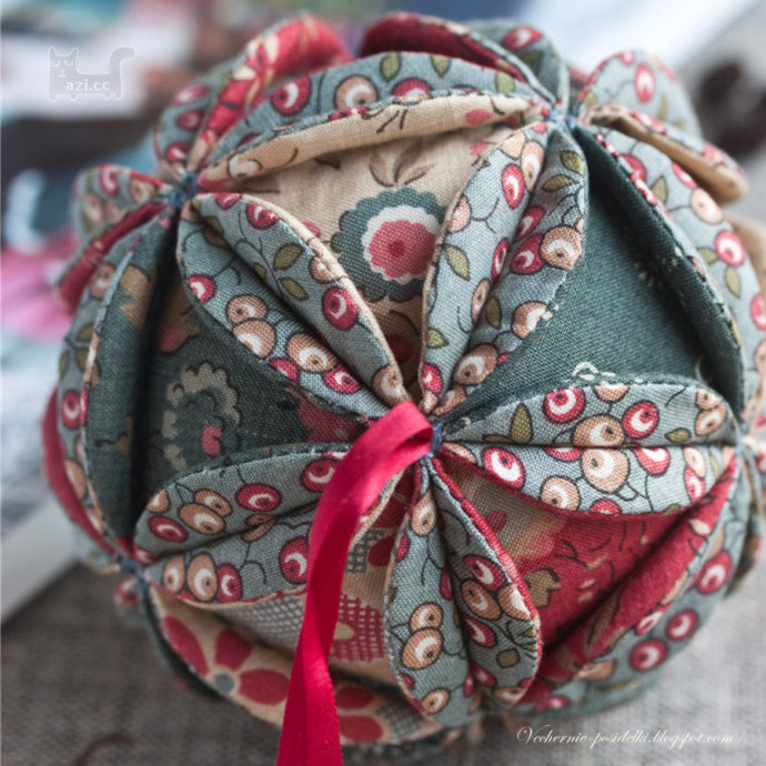 Russian Vintage Ball Ornament DIY Tutorial