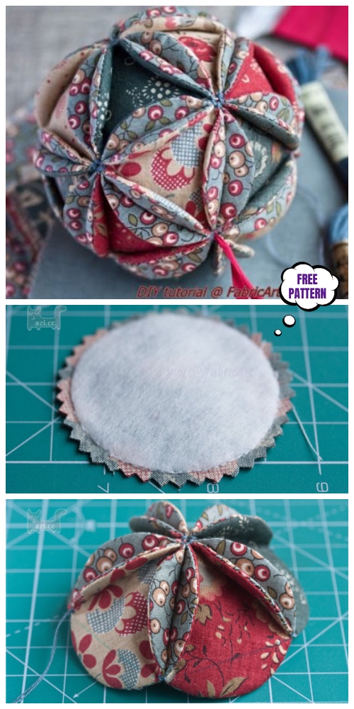 Russian Vintage Ball Ornament DIY Tutorial