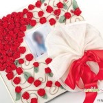 ribbon rose frame