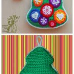 Crochet Candy Christmas Tree Free Pattern