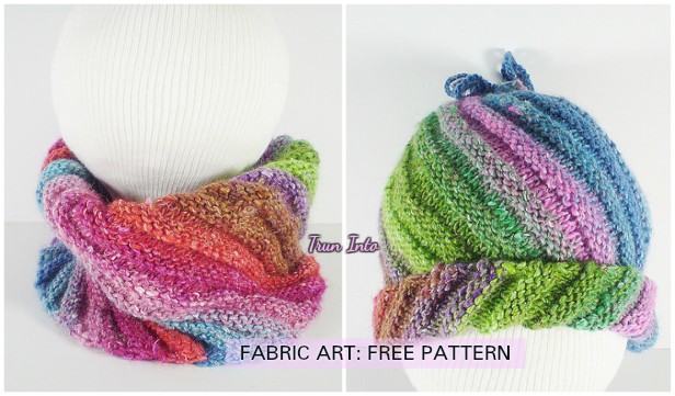 Knit Emergency Hat Cowl In One Free Pattern