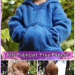 Knit Greenland Playtime Hoodie Sweater Free Knitting Pattern
