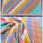 Crochet Granny in the Sky with Diamonds Blanket Pattern