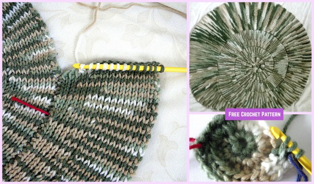 Crochet Spiral Afghan Blanket Free Pattern