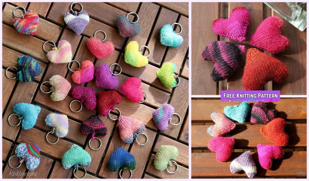 Knit Hearts to be my Valentine Free Knitting Pattern