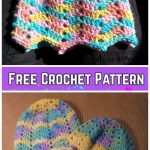 Baby Ripple Baby Beanie Hat Crochet Free Pattern