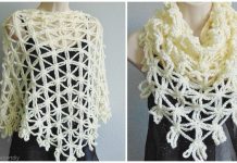 Star Stitch Chain Shawl Free Crochet Pattern – Video Star Stitch Chain Shawl Free Crochet Pattern - Video