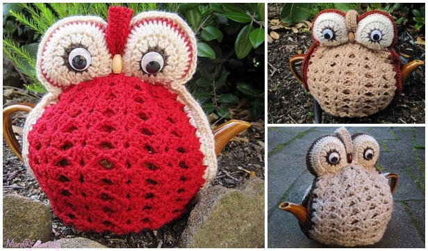 fun and easy Owl Tea Cozy PATTERN great for gifts PATTERN Tea For Who