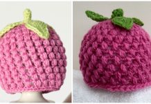 Crochet Baby Raspberry Hat Free Crochet Pattern Crochet Baby Raspberry Hat Free Crochet Pattern