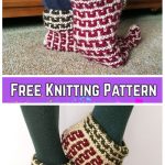 Knit Adult Elf Slippers Free Knitting Pattern