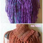 Super Easy Scarflette Crochet Free Pattern
