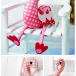 DIY Flossie Flamingo Animal Toy Sew Pattern & Tutorial