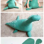 DIY Giant Monster Toy Free Sewing Pattern & Tutorial