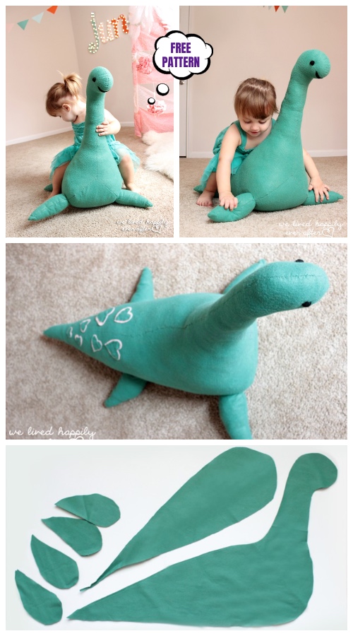 loch ness monster sewing pattern