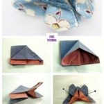 DIY Origami Fabric Butterfly Free Sewing Pattern & Tutorial