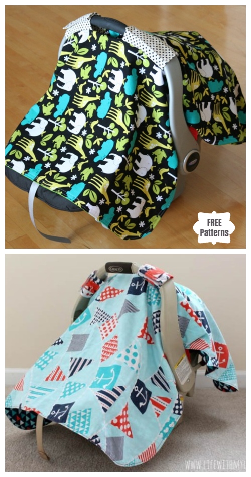 DIY Car Seat Cover Free Sewing Patterns & Tutorials