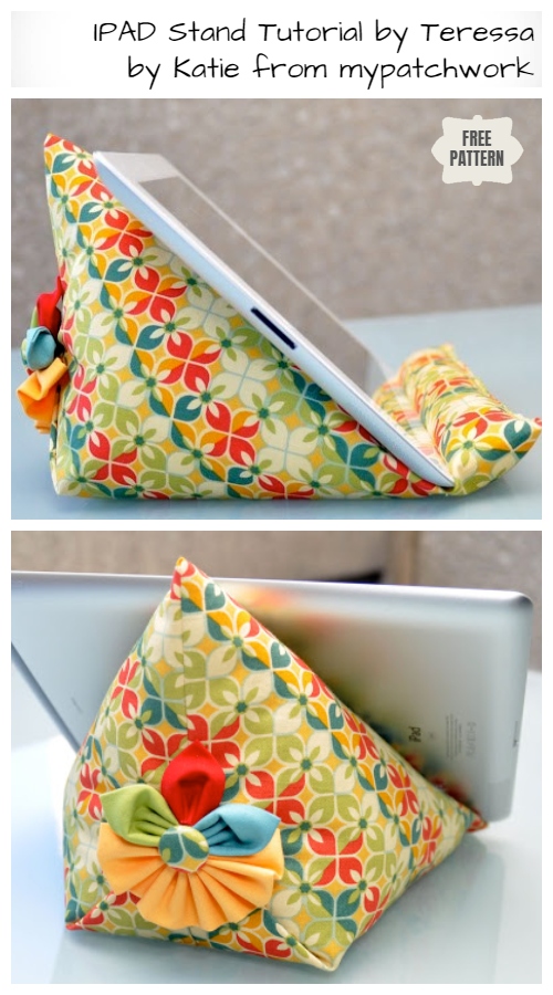 DIY IPAD Stand Free Sewing Patterns + Video