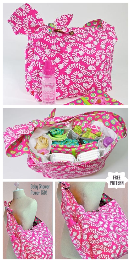 DIY Quick Trip Diaper Bag Free Sewing Pattern