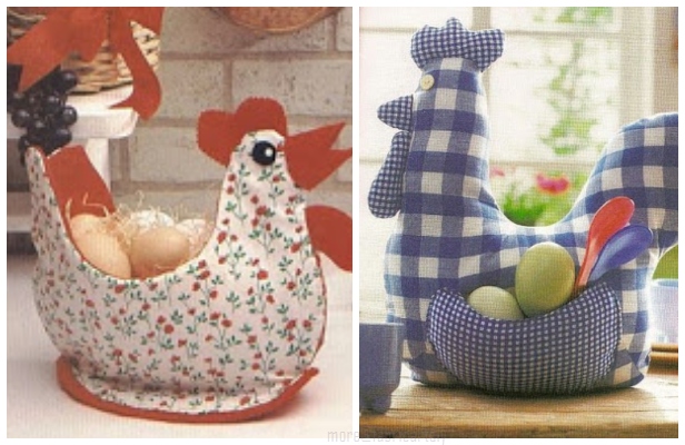 DIY Easter Chicken Egg Holder Free Sewing Patterns