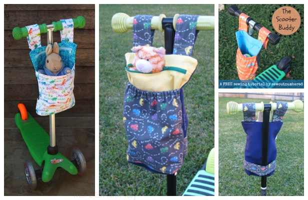 DIY Scooter Buddy Free Sewing Pattern & Tutorial