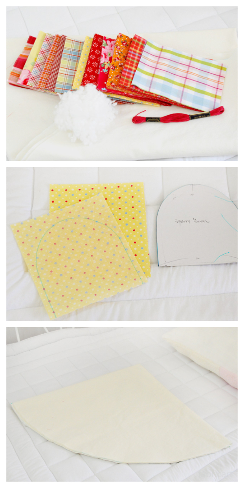 DIY Puffy Sun Baby Playmat Free Sewing Tutorial