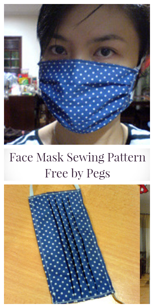 Fabric Face Mask Free Sewing Patterns + Video | Fabric Art DIY