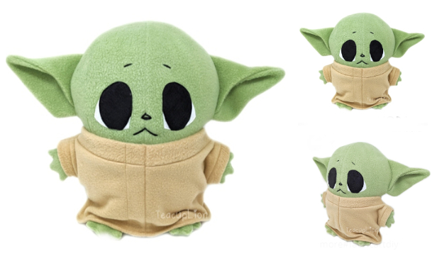 DIY Fabric Yoda Plush Toy Free Sewing Pattern
