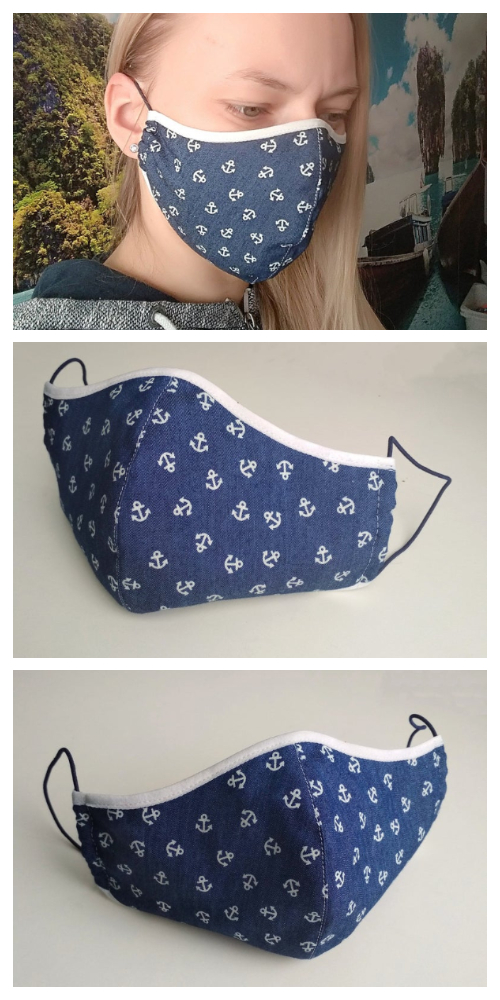 Fabric Face Mask Free Sewing Patterns + Video
