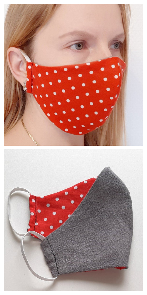 DIY Fabric Face Mask Free Sewing Patterns & Paid