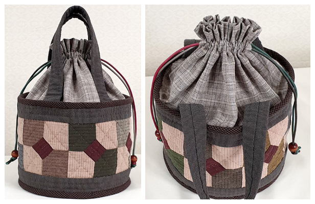 DIY Fabric Quilted Bag Free Sewing Pattern + Video