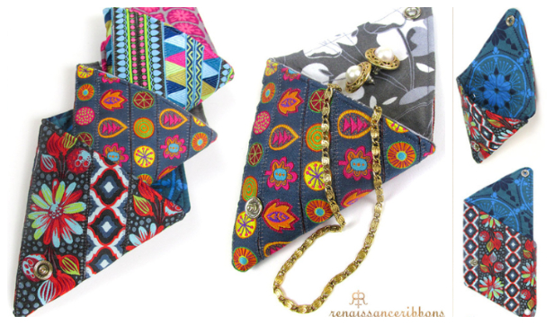 DIY Origami Coin Pouch Free Sewing Pattern & Tutorial