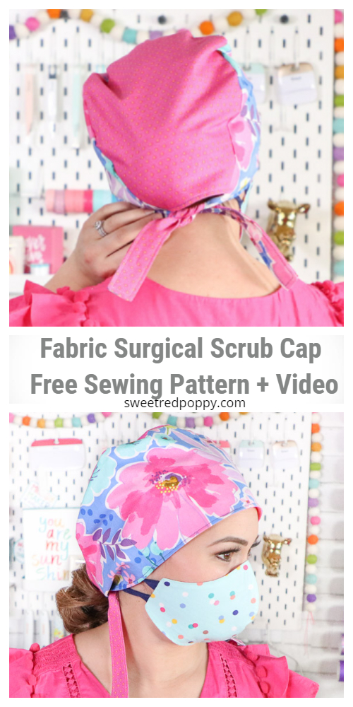 DIY Fabric Chemo Headwear Free Sewing Pattern and Tutorial