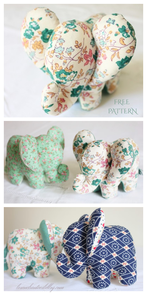 elephant patterns to sew