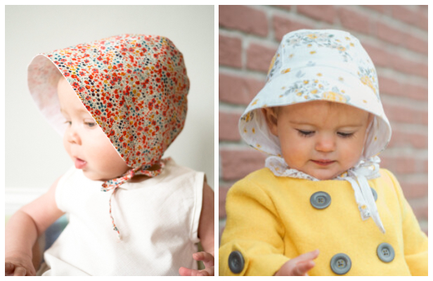 Baby Sun Bonnet Free Sewing Patterns