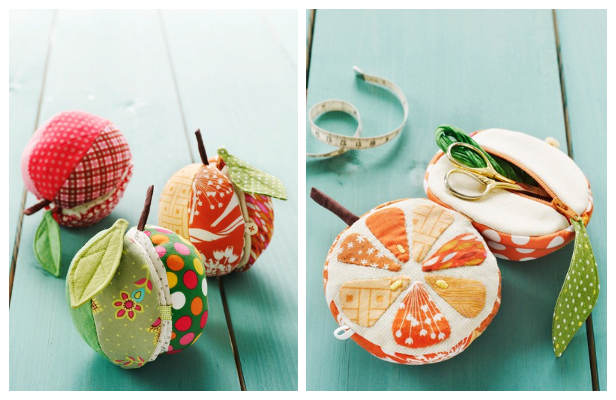 Apples to Oranges Fruit Sewing Kit Sewing Pattern