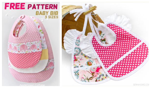 The Best Free Fabric Baby Bib Free Sewing Pattern