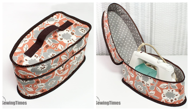 DIY Fabric Iron Storage Case Free Sewing Pattern + Video
