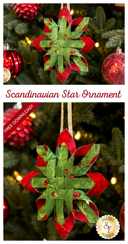 DIY Christmas Scandinavian Star Ornament DIY Tutorials+ Video