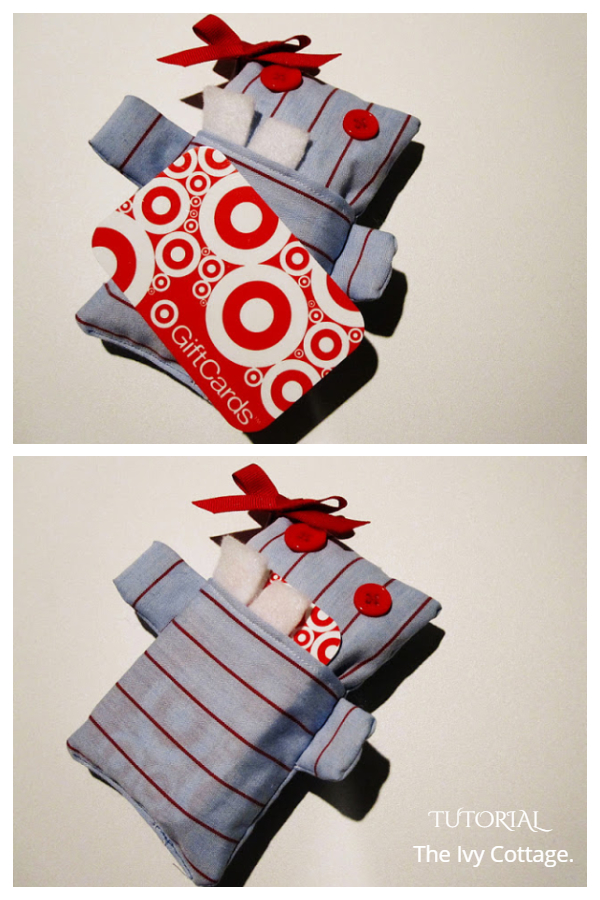DIY Fabric Monster Gift Card Holder Free Sewing Patterns