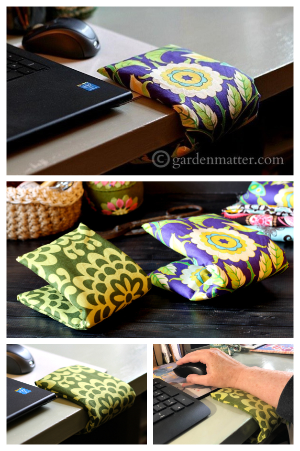 DIY Fabric Wrist Comfort Cuff Free Sewing Pattern