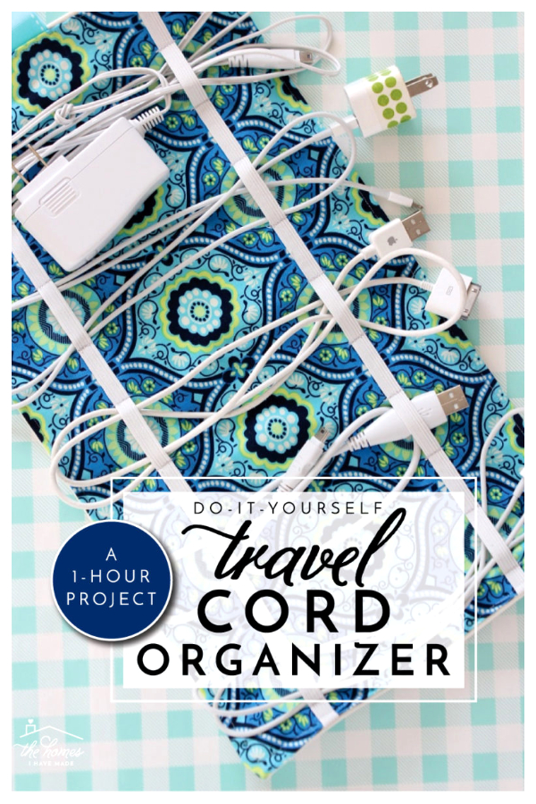 DIY Travel Cord Organizer Free Sewing Patterns