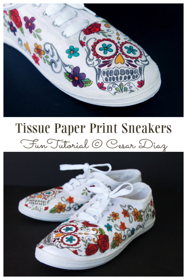 How to Customize Tissue Paper Print White Canvas