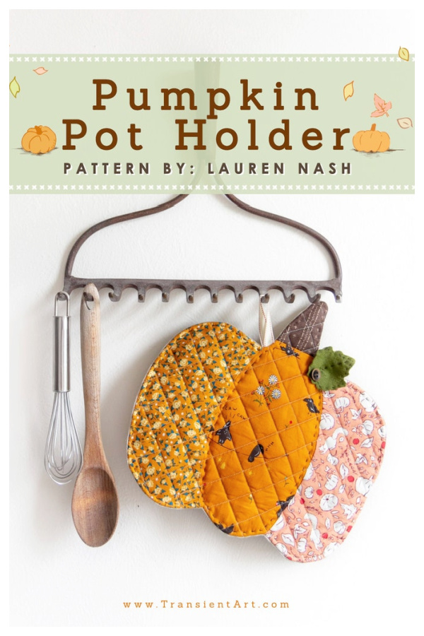Pumpkin Pot Holder Sewing Patterns