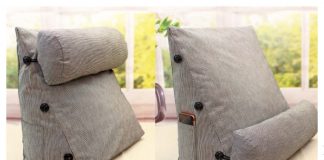 diy backrest pillow