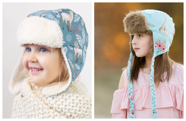 DIY Winter Trapper Hat Sewing Patterns (All Sizes)