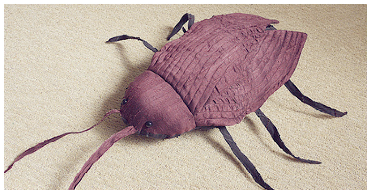 DIY Fabric Cockroach Plush Free Sewing Pattern