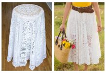 Tablecloth to Circle Skirt DIY Tutorial Tablecloth to Circle Skirt DIY Tutorial