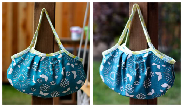DIY Beginner’s Bias Tape Bag Free Sewing Pattern
