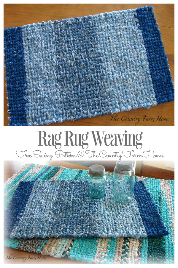 How To Make A DIY Rug From Old Jeans