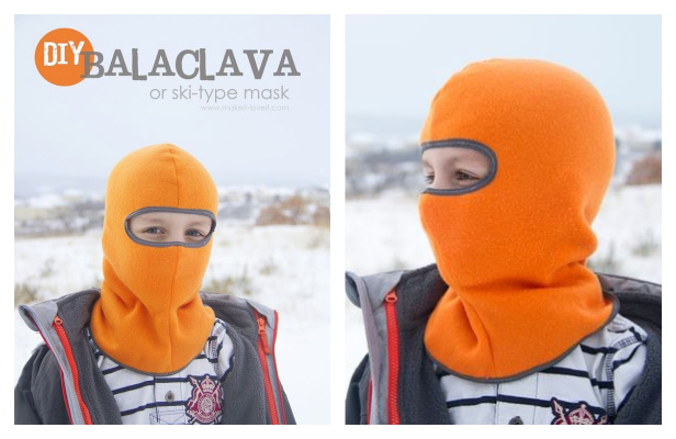  Super-quick Balaclava Ski Mask Hat Free Sewing Pattern